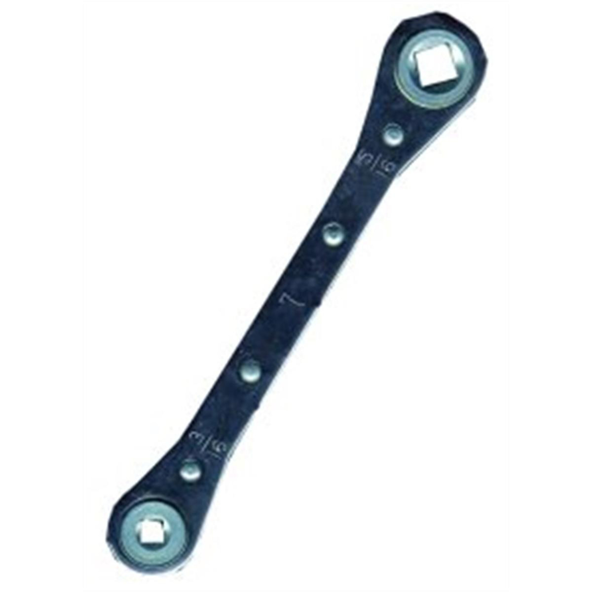 Robinair A/C 4-Square Ratcheting Wrench — 4-in-1, Reversible, Model# ROB10696